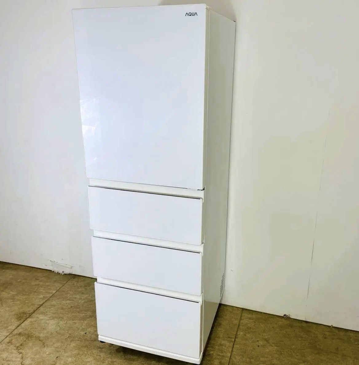 名古屋市千種区で出張買取】AQUA AQR-V43M 430 L 4ドア冷蔵庫（2021年